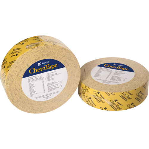 Ruban r&eacute;sistant aux produits chimiques ChemTape, 50,8 mm (2") x 50 m (164'), Jaune Distribution Jean Lapalme