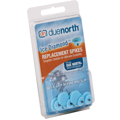Replacement Ice Diamond Spikes for DueNorth&reg; Traction Aids Distribution Jean Lapalme