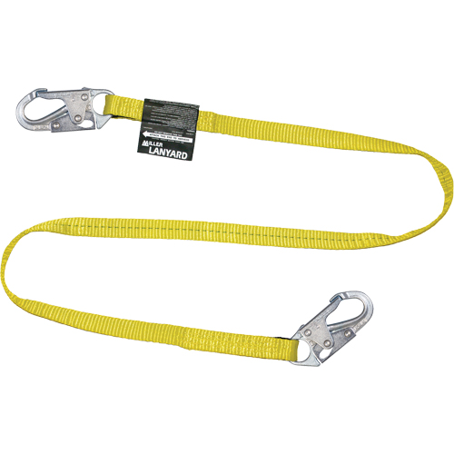 Miller&reg; Web Lanyard, 1 Legs, 6', CSA Class B, Polyester Distribution Jean Lapalme