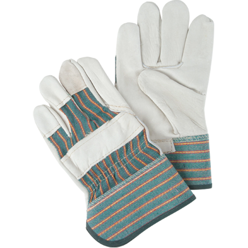 Abrasion-Resistant Fitter's Gloves, Ladies, Grain Cowhide Palm Distribution Jean Lapalme