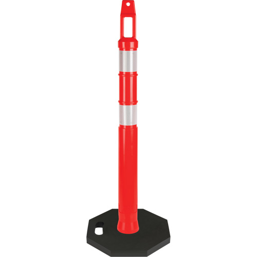 Premium Delineator Post, 42" H, Orange Distribution Jean Lapalme