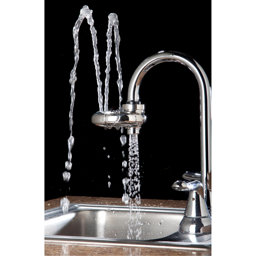 Axion&reg; Eye/Face Wash Station, Sink Mount Installation, Stainless Steel Bowl Distribution Jean Lapalme