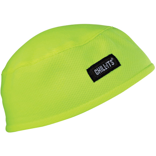 Chill-Its&reg; 6630 Cooling Skull Caps, Hi-Vis Lime Distribution Jean Lapalme