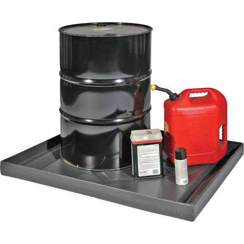 Econo Spill Shells, 45" L x 35" W x 5" H, 21.5 US gal. Spill Capacity Distribution Jean Lapalme