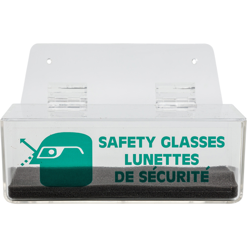 Distributeur de lunettes de s&eacute;curit&eacute; avec couvercle Distribution Jean Lapalme