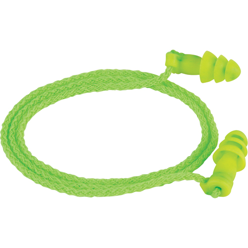 Bouchons d'oreilles r&eacute;utilisables JETZ, Vrac - Boîte, Avec cordon Distribution Jean Lapalme