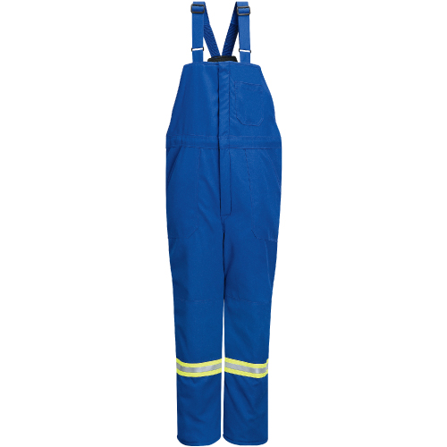 Salopettes isol&eacute;es de luxe r&eacute;sistantes aux flammes avec bandes r&eacute;fl&eacute;chissantes, Petit, Bleu royal Distribution Jean Lapalme