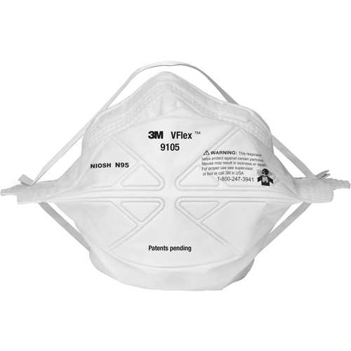 9105S VFlex Particulate Respirators, N95, NIOSH Certified, Small Distribution Jean Lapalme