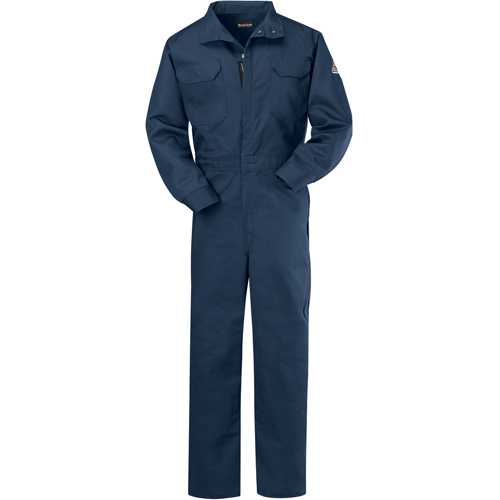Classic Welding Coveralls, Size 38, Navy Blue, 11.2 cal/cm² Distribution Jean Lapalme