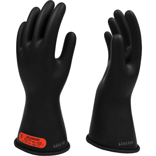Gants isolants en caoutchouc Salisbury, ASTM classe 0, Taille 10, 11" lo Distribution Jean Lapalme