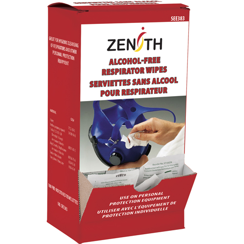 Lingettes nettoyantes pour respirateurs et EPI, Lingettes Distribution Jean Lapalme