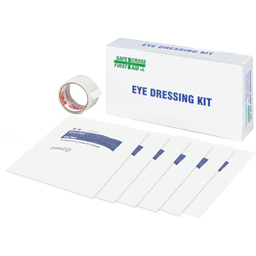 Dressing Kit (6 Pads, Tape), Eye, Class 1 Distribution Jean Lapalme