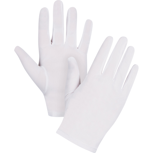 Low-Lint Inspection Gloves, Nylon, Hemmed Cuff, Ladies/X-Small Distribution Jean Lapalme