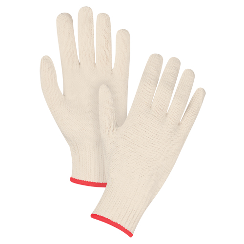 Gants en tricot d'usage standard, Poly/coton, Calibre 7, Petit Distribution Jean Lapalme