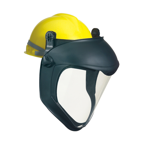Uvex&reg; Bionic Faceshield with Hardhat Adapter, Polycarbonate Distribution Jean Lapalme
