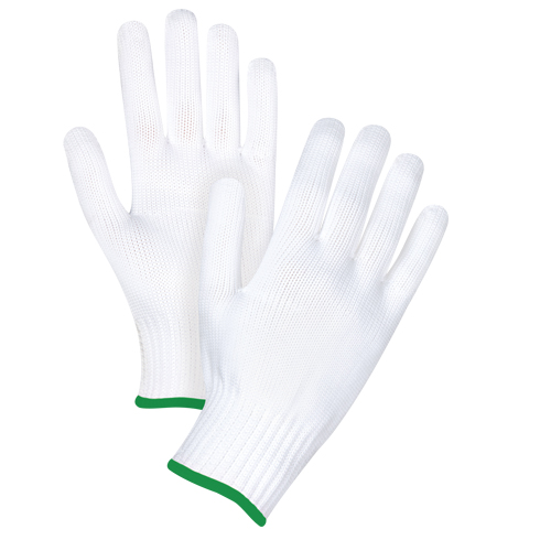Seamless String Knit Gloves, Polyester, 10 Gauge, Medium Distribution Jean Lapalme