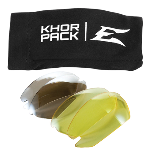 Khor Safety Glasses Replacement Lenses, Anti-Fog/Anti-Scratch, Clear, Khor Distribution Jean Lapalme