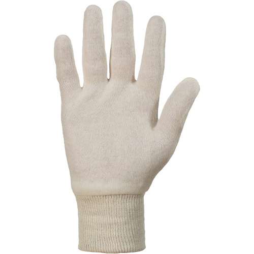 Gants tricot&eacute;s Superior ML80K, Taille unique, Blanc, Non doubl&eacute;, Poignet en tricot Distribution Jean Lapalme