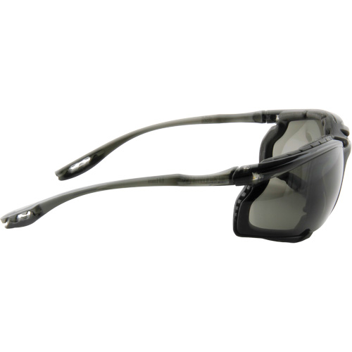 Virtua Safety Glasses with Foam Gasket, Grey/Smoke Lens, Anti-Fog, ANSI Z87+/Meets/Exceeds CSA Z94.3 Distribution Jean Lapalme