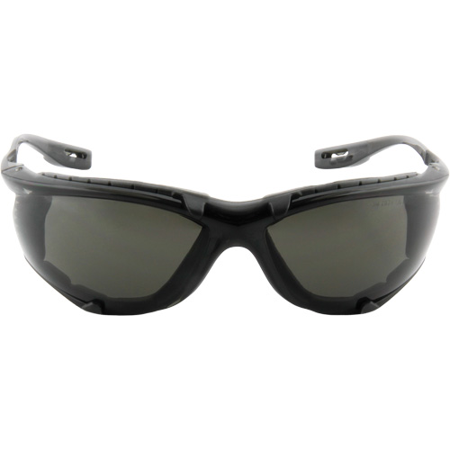 Virtua Safety Glasses with Foam Gasket, Grey/Smoke Lens, Anti-Fog, ANSI Z87+/Meets/Exceeds CSA Z94.3 Distribution Jean Lapalme