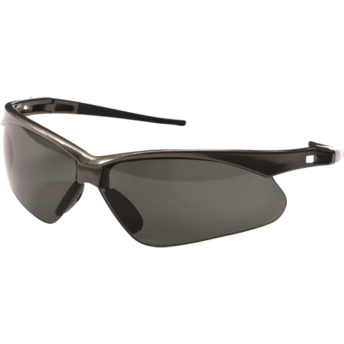 Lunettes de s&eacute;curit&eacute; Nemesis de Kleenguard, Lentille Fum&eacute;e/Grise/fum&eacute;e, Polaris&eacute;, ANSI Z87+ Distribution Jean Lapalme