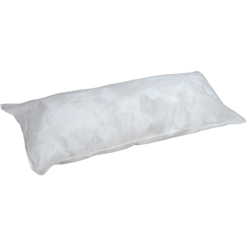 Sorbent Pillow, Oil Only, 18" L x 8" W, 25 gal. Absorbency/Pkg. Distribution Jean Lapalme