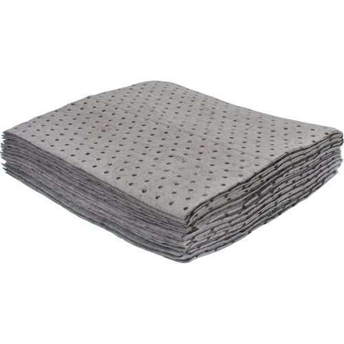 Premium Bonded Sorbent Pads, Universal, 15" x 17", 8 gal. Absorbancy Distribution Jean Lapalme