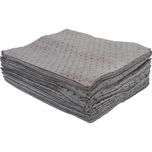 Premium Bonded Sorbent Pads, Universal, 15" x 17", 15 gal. Absorbancy Distribution Jean Lapalme