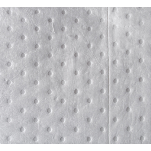 Premium Bonded Sorbent Pads, Oil Only, 15" x 17", 8 gal. Absorbancy Distribution Jean Lapalme