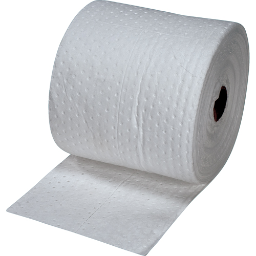 Premium Laminated (SMS) Sorbent Rolls, Heavyweight, 150' L x 15" W, 25 gal. Absorbancy Distribution Jean Lapalme