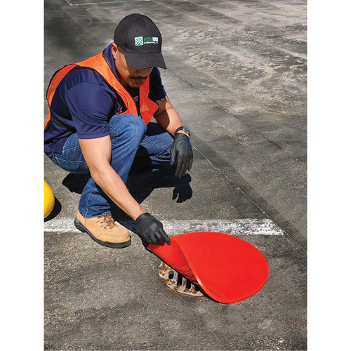 Tapis pour drain Ultra-Drain Seals, Circulaire, 42" dia. Distribution Jean Lapalme