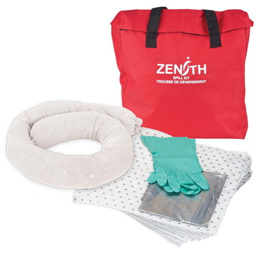 Trousse de lutte contre les d&eacute;versements de premi&egrave;re qualit&eacute;, Huile seulement, Sac, Absorbance de 5 gal. US Distribution Jean Lapalme