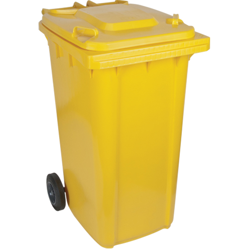 Yellow Mobile Container, Polyurethane, 63 Gallons/63 US gal. Distribution Jean Lapalme