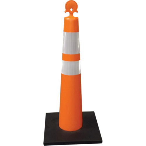 C&ocirc;ne de canalisation, Hauteur 42", Orange Distribution Jean Lapalme