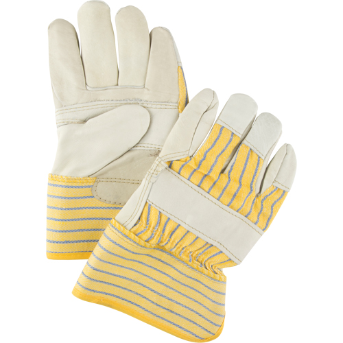 Superior Warmth Winter-Lined Fitters Gloves, Large, Grain Cowhide Palm, Thinsulate Inner Lining Distribution Jean Lapalme