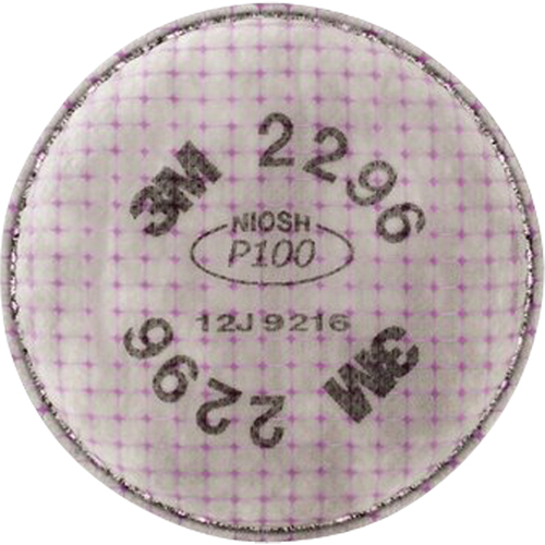 Pr&eacute;filtres pour respirateurs s&eacute;rie 2200, Filtre contre les particules, Gaz acide/P100 Distribution Jean Lapalme