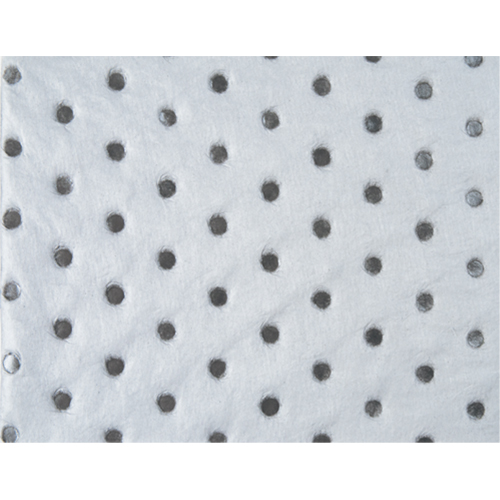 Industrial-Grade Fine Fibre Sorbent Pads, Oil Only, 15" x 17", 40 gal. Absorbancy Distribution Jean Lapalme