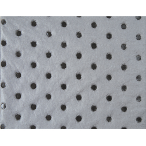 Industrial-Grade Fine Fibre Sorbent Pads, Universal, 15" x 17", 40 gal. Absorbancy Distribution Jean Lapalme
