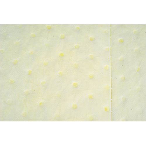 Feuilles absorbantes lamin&eacute;es (SMS) de premi&egrave;re qualit&eacute;, Mati&egrave;res dangereuses, 15" x 17", 30 gal. d'absorption Distribution Jean Lapalme