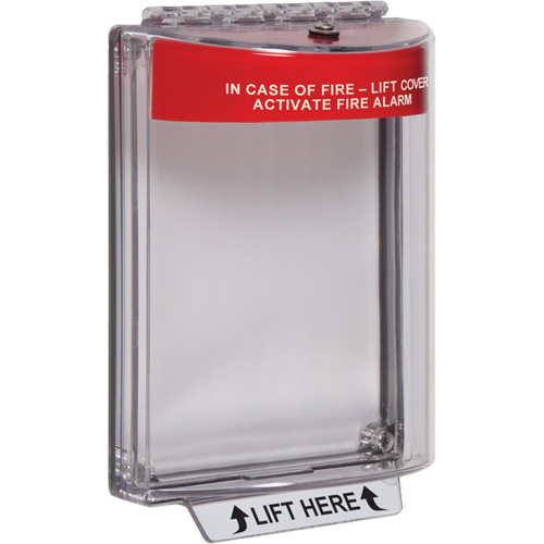 Universal Stopper&reg; Fire Alarm Covers, Flush Distribution Jean Lapalme