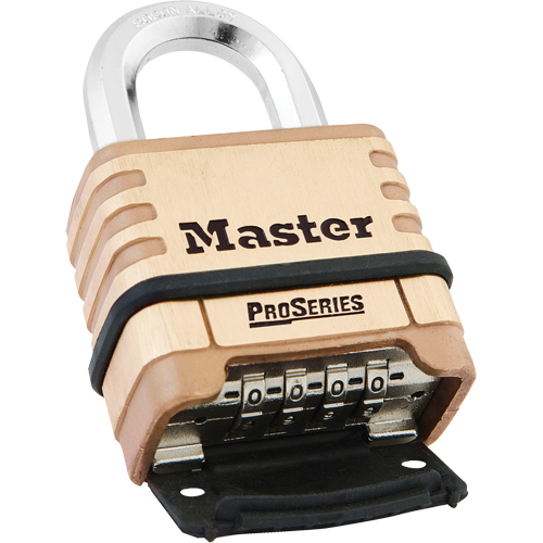 Cadenas &agrave; combinaison ProSeries, Laiton, Laiton massif, Largeur de 2-1/4" Distribution Jean Lapalme