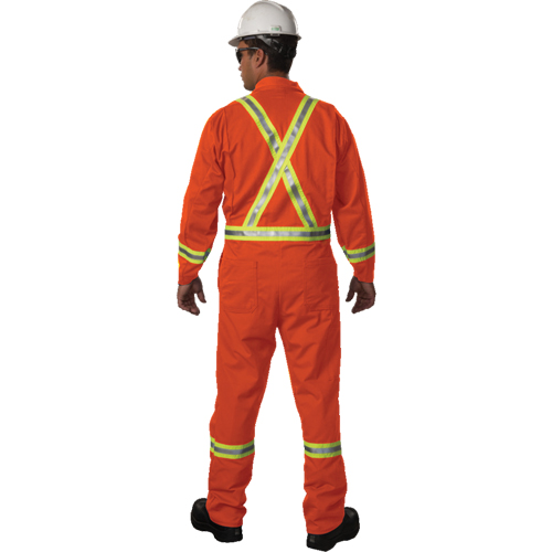Westex UltraSoft&reg; Unlined Coveralls, Large, Orange Distribution Jean Lapalme