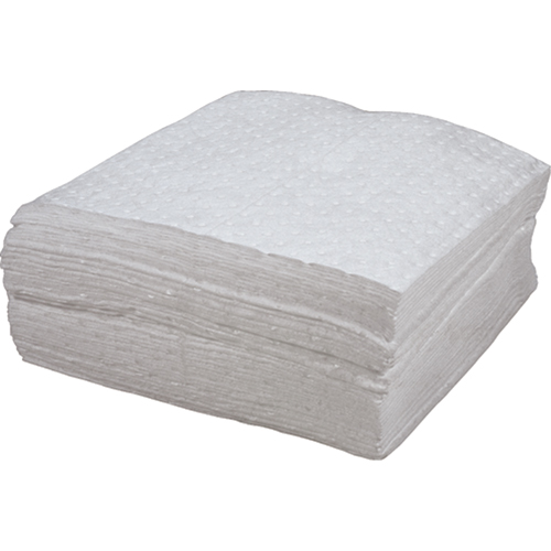 Premium Bonded Sorbent Pads, Oil Only, 15" x 18", 30 gal. Absorbancy Distribution Jean Lapalme