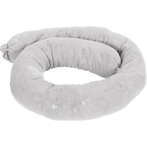 Remblais tubulaire absorbant, Huile seulement, Absorption 25 gal., 3" la x 4' lo, Pqt de 12 Distribution Jean Lapalme