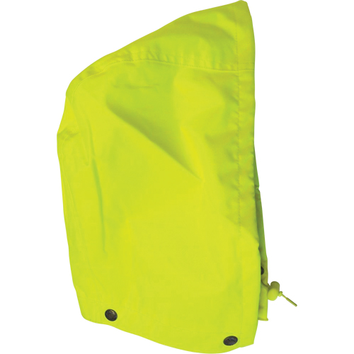 Capuchon pour veste 3 en 1 Viking, Jaune lime haute visibilit&eacute;, Polyester/PVC Distribution Jean Lapalme