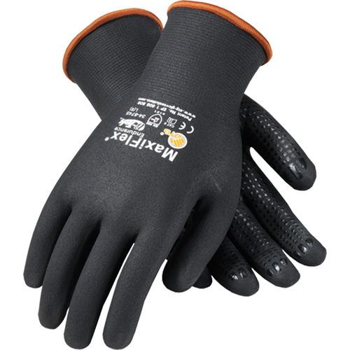 ATG MaxiFlex&reg; EnduranceTM 34-8745 Gloves, 9/Large, Foam Nitrile Coating, 15 Gauge, Nylon Shell Distribution Jean Lapalme