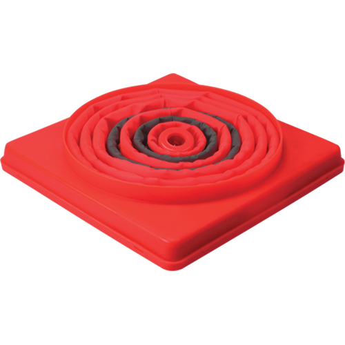 Collapsible Lighted Cone, 28" H, Orange Distribution Jean Lapalme