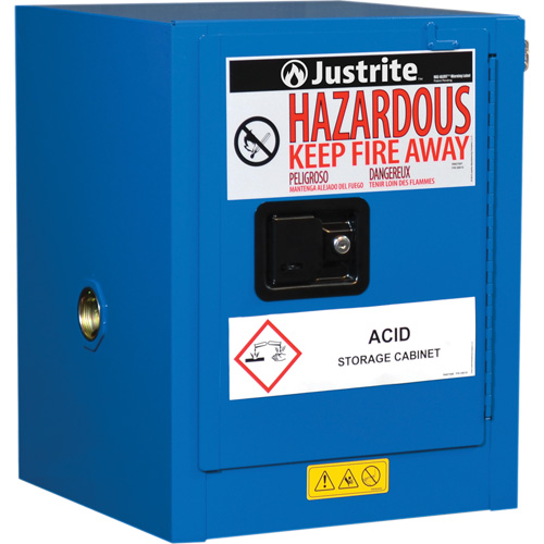 Sure-Grip&reg; Ex Hazardous Material Countertop Safety Cabinets, 4 gal., 17" x 22" x 17" Distribution Jean Lapalme