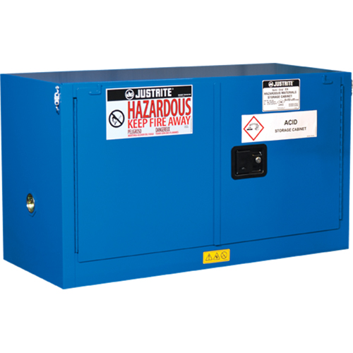 Sure-Grip&reg; Ex Hazardous Material Piggyback Safety Cabinets, 17 gal., 43" x 24" x 18" Distribution Jean Lapalme