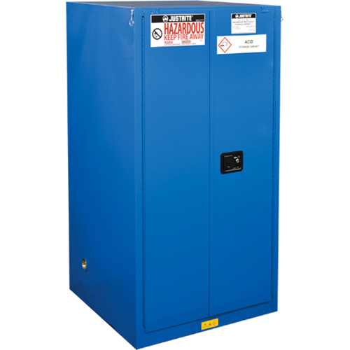 ChemCor&reg; Lined Hazardous Material Safety Cabinets, 60 gal., 34" x 65" x 34" Distribution Jean Lapalme